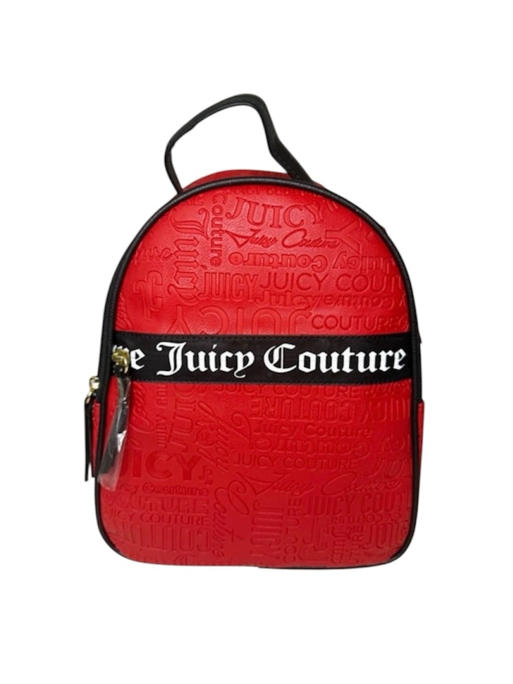 Juicy Couture Word Search Lipstick Red Backpack